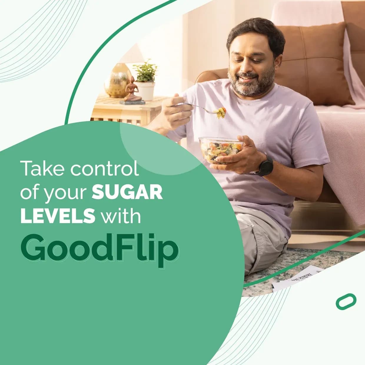 Taking control of blood sugar levels with GoodFlip