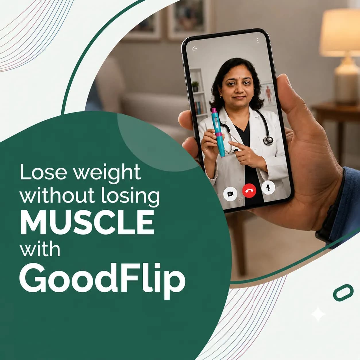 Doctor-led GLP care with GoodFlip